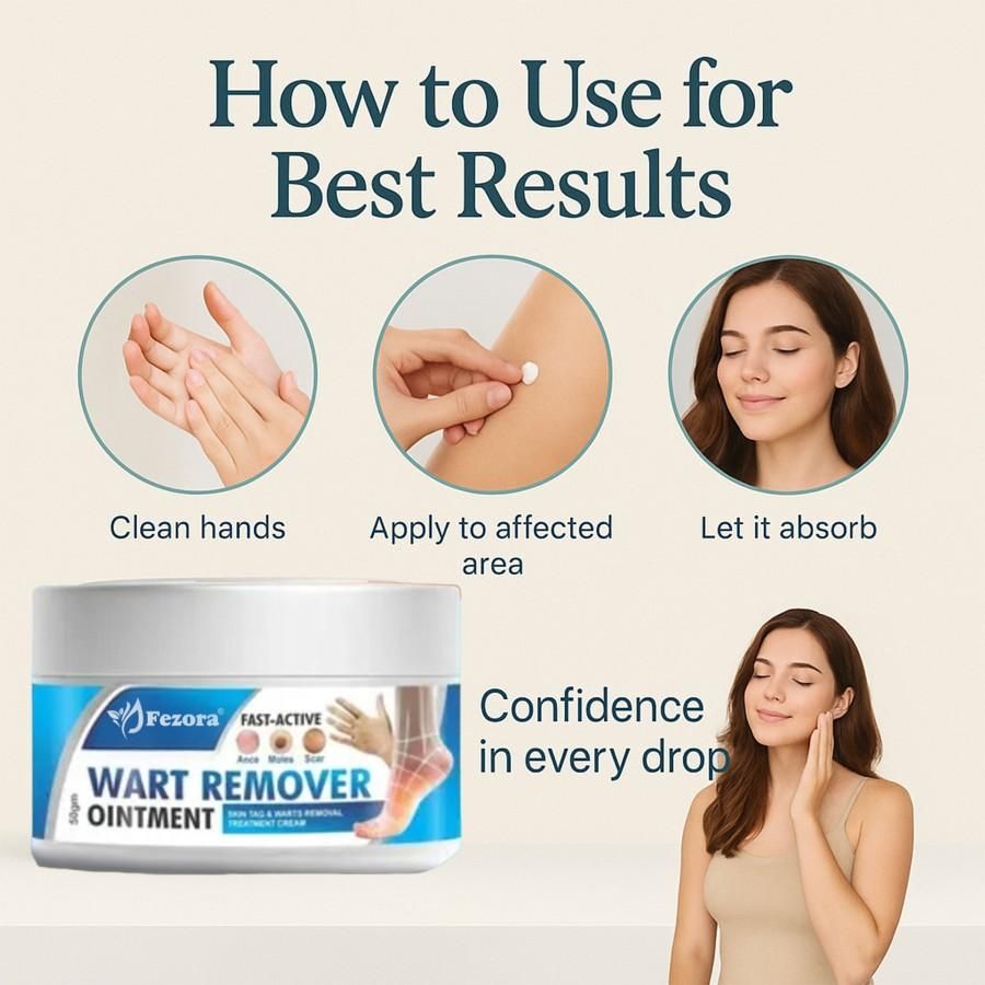 Wart remover cream for wart removal (50gm)