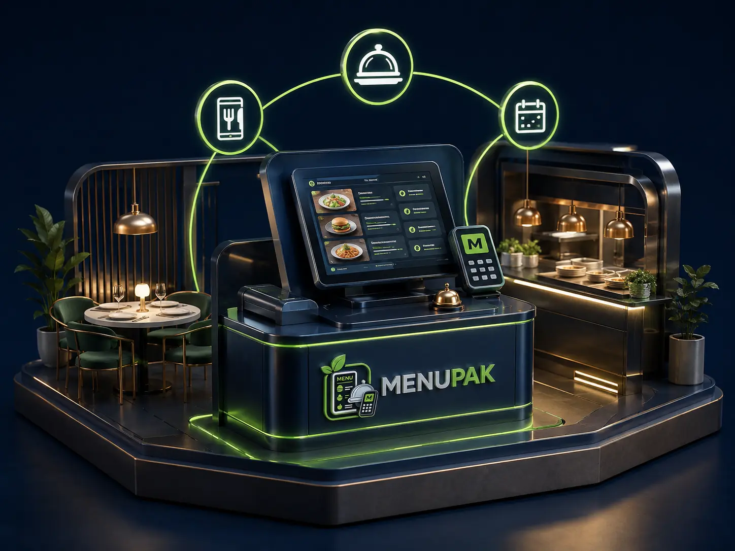 MENUPAK — Verbonden restaurantprocessen.